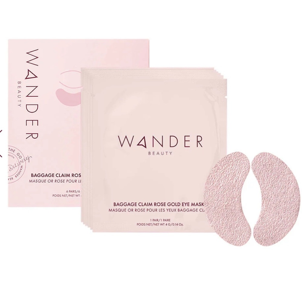 Wander Beauty Baggage Claim™ Eye Masks – 6 Pack (NWT)